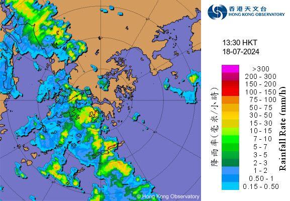 天文台1:45pm發出黃色暴雨警告 兼料強陣風續襲港｜天氣師李鈺廷