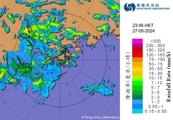 珠西雷雨5.28午夜逼港！天文台料未來2-3hrs或廣泛大雨｜天氣師李鈺廷