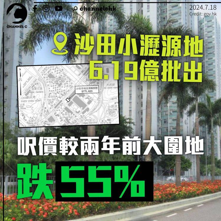 新地6.19億投沙田小瀝源地皮　每呎地價跌穿4,000大關　較2022年大圍用地跌55%