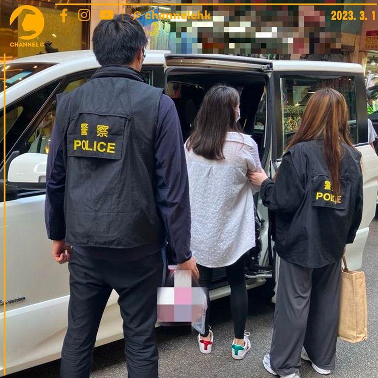 荃灣警掃黃打擊街頭賣淫 32歲內地女子被捕