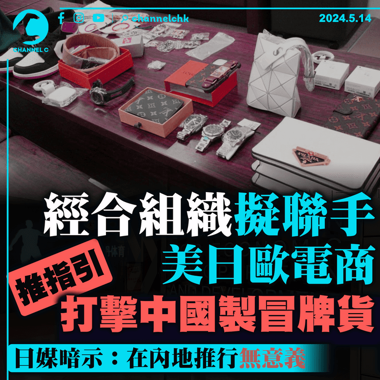 經合組織擬聯手美日歐電商　推指引打擊中國製冒牌貨　日媒暗示在內地推行無意義